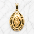 19.2K Portuguese Gold | Cherub Holy Communion Charm 