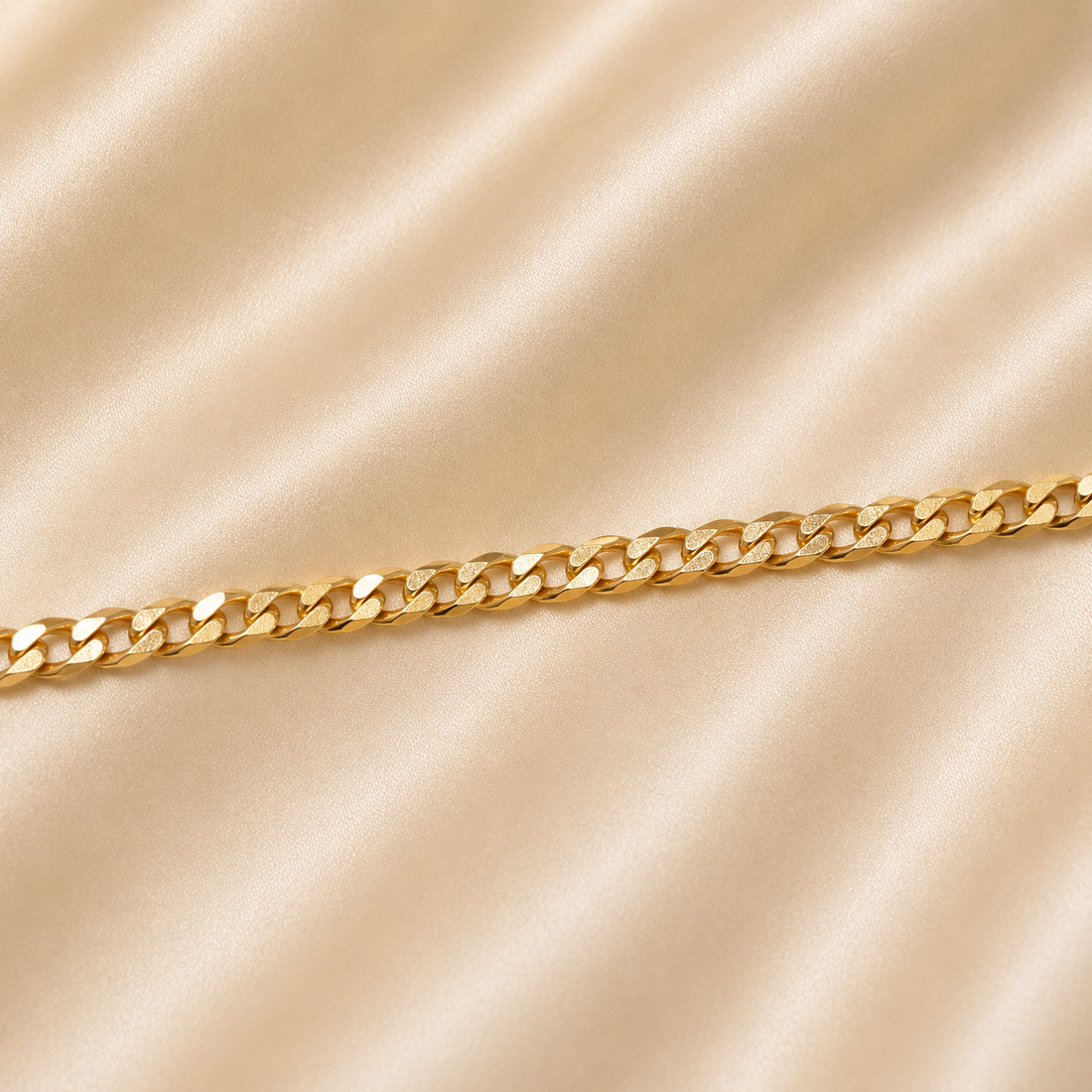 19.2K Portuguese Gold | Cuban Bracelet 8.5" 4mm