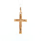 19.2K Portuguese Gold | Designed Crucifix Pendants 30mm