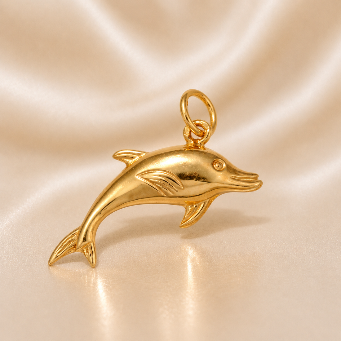 19.2K Portuguese Gold | Dolphin Charm
