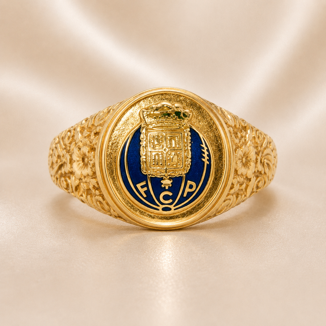 19.2K Portuguese Gold | FCP Soccer Rings {Porto