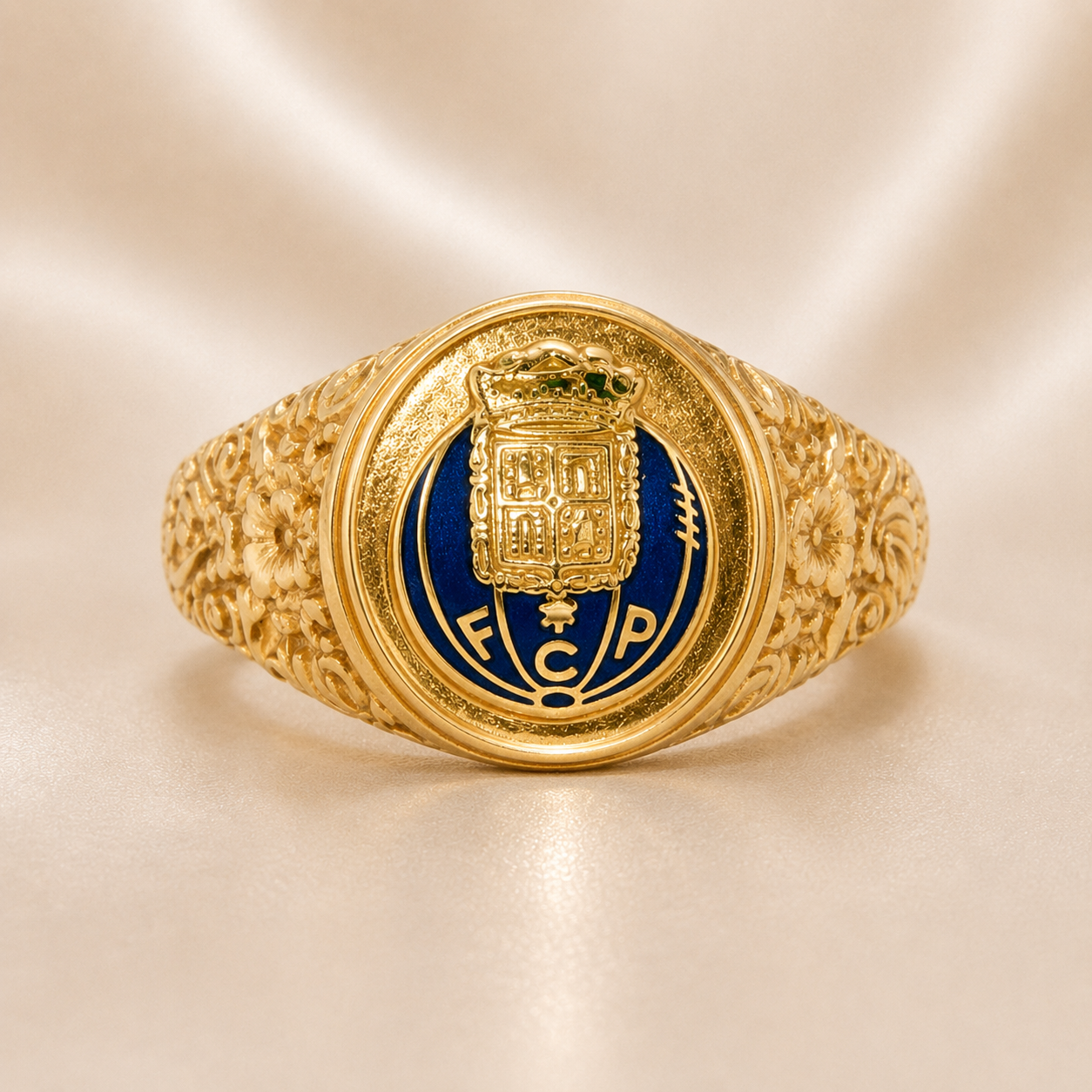 19.2K Portuguese Gold | FCP Soccer Rings {Porto