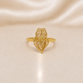19.2K Portuguese Gold | Filigree Heart Of Vienna Ring 