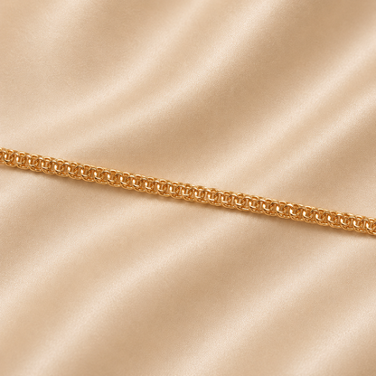 19.2K Portuguese Gold | Frizo (Freeze) Bracelet 8"
