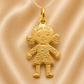 19.2K Portuguese Gold | Girl Charm
