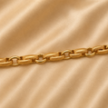 19.2K Portuguese Gold | Interlocking Loops Bracelet