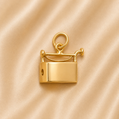 19.2K Portuguese Gold | Iron Charm