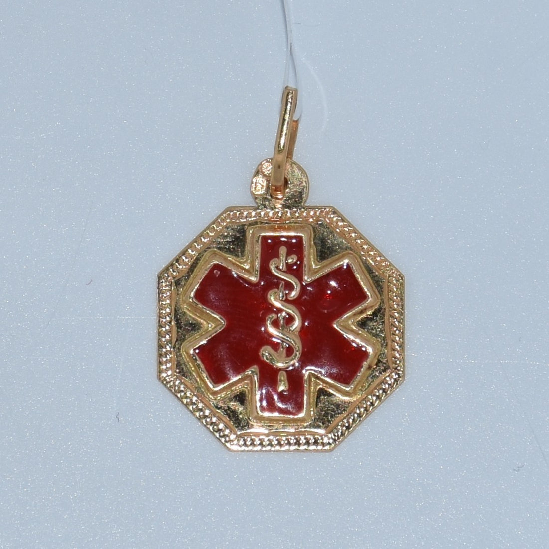 19.2K Portuguese Gold | Large Medic Aid Charm