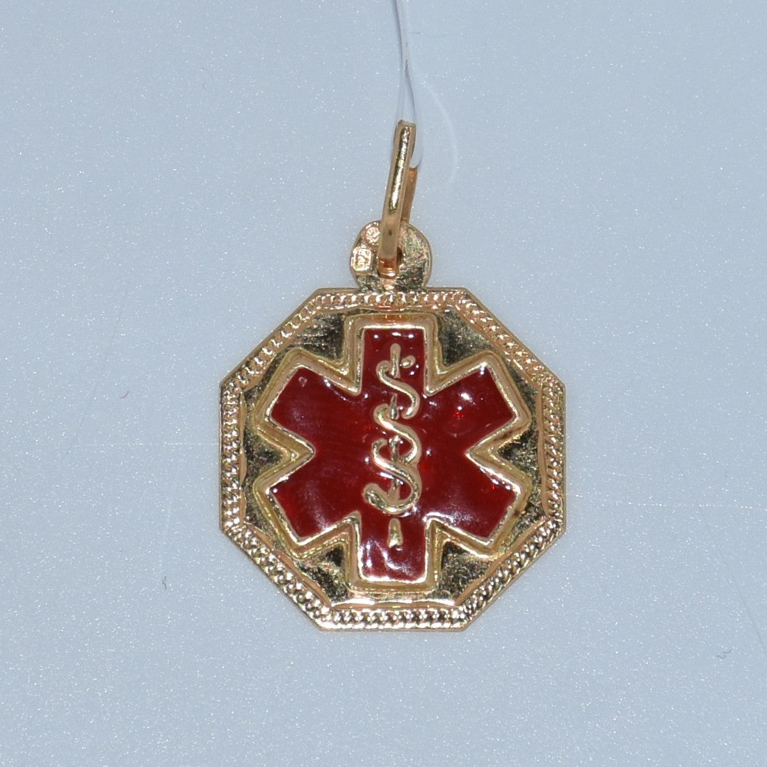19.2K Portuguese Gold | Large Medic Aid Charm