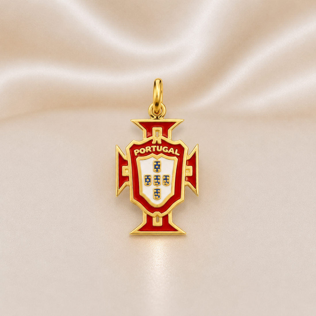 19.2K Portuguese Gold | Portugal Emblem Charms