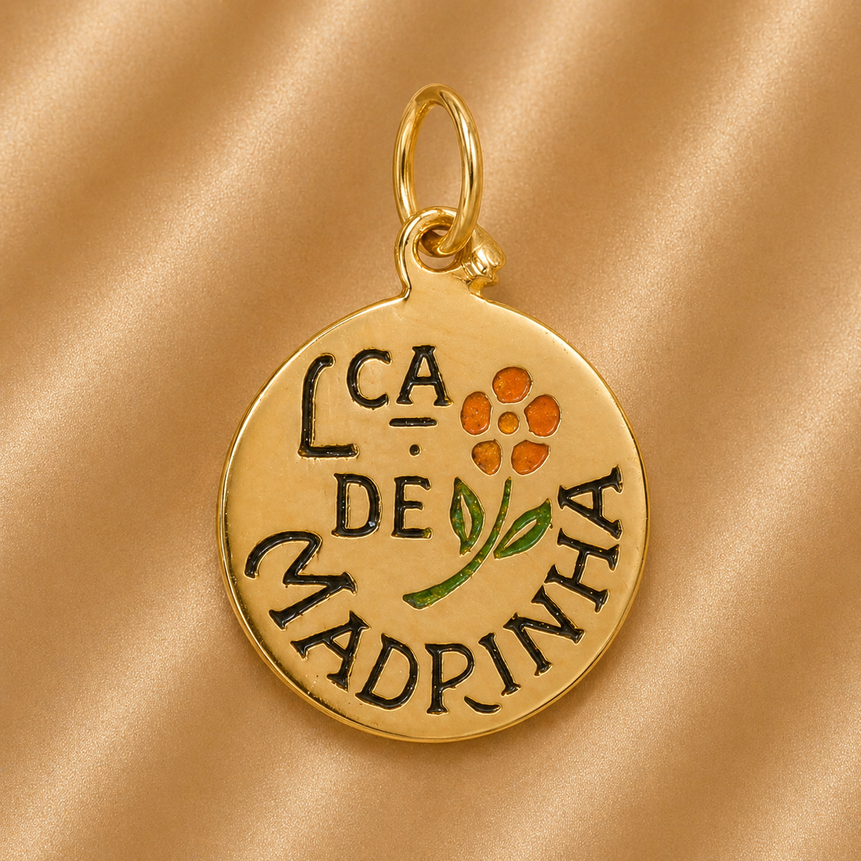 19.2K Portuguese Gold| Lca.De Madrinha (Godmother) Charms