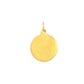 19.2K Portuguese Gold Lca. de Avô Grandfather Charms Large Back