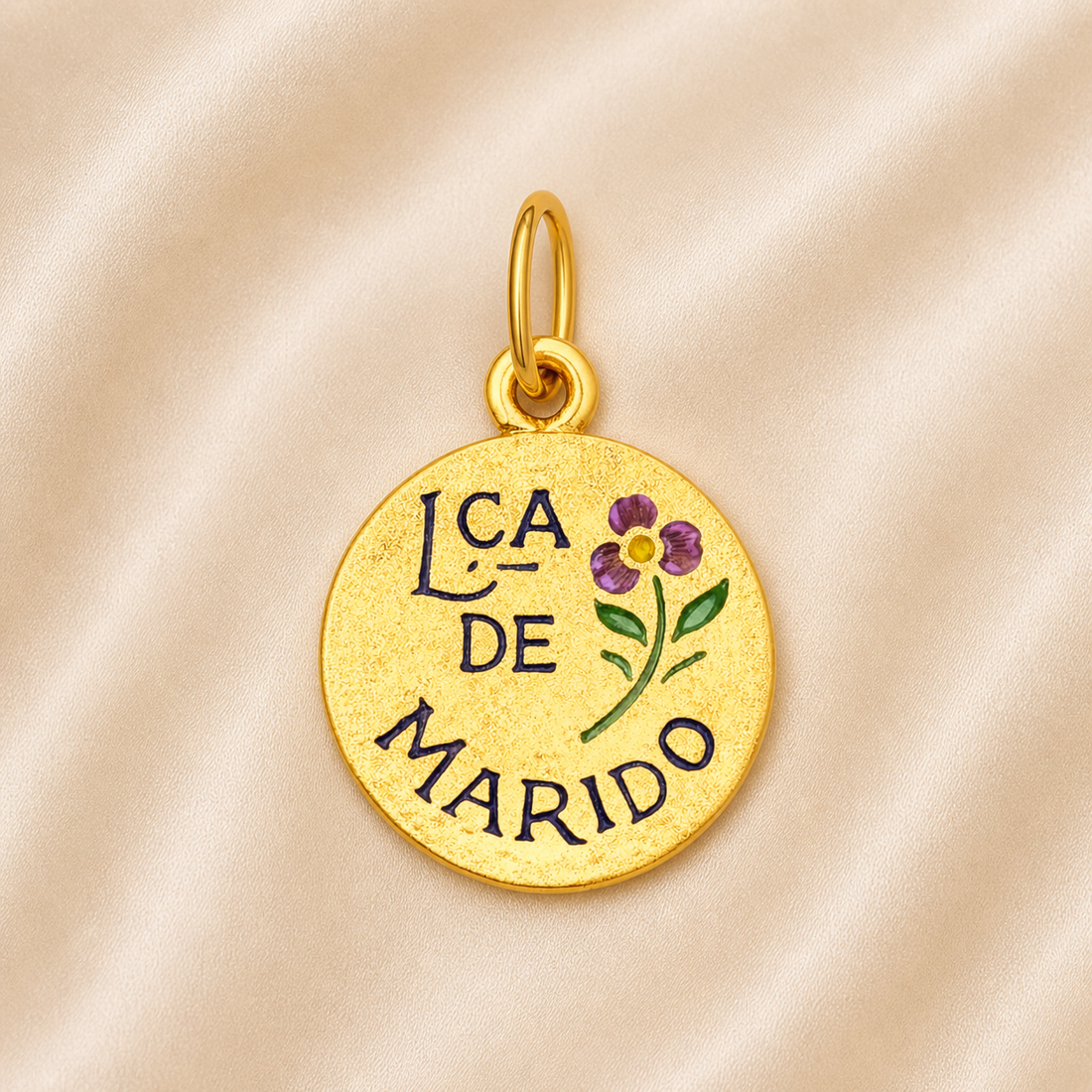 19.2K Portuguese Gold | Lca De Marido ( Husband ) Charms
