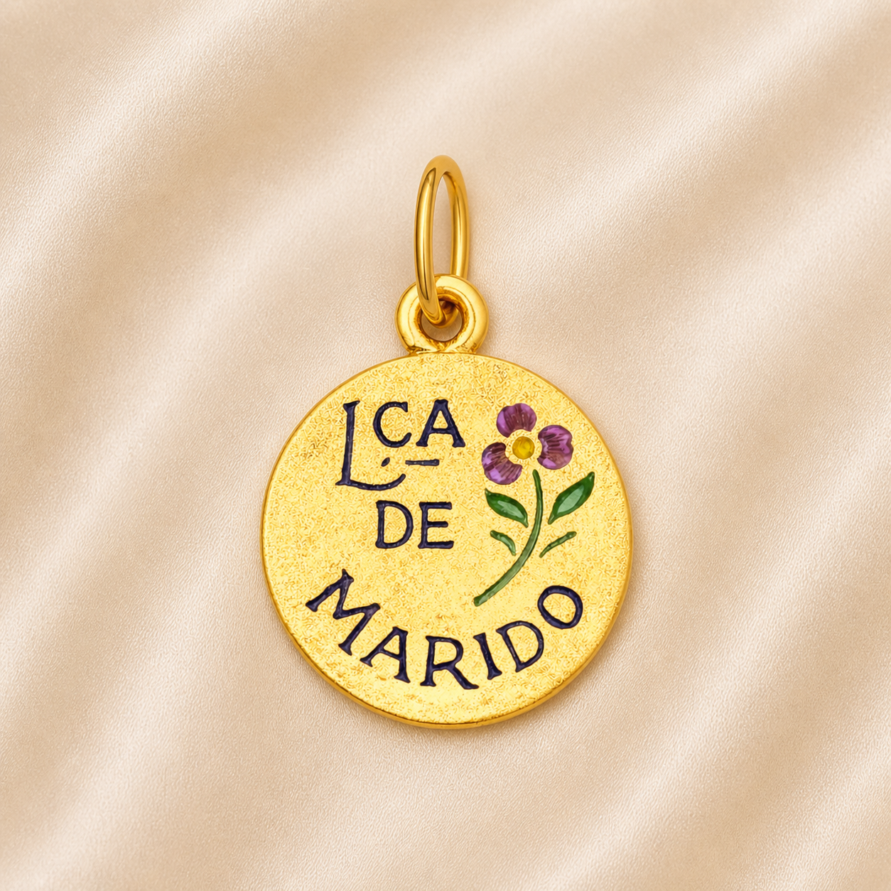 19.2K Portuguese Gold | Lca De Marido ( Husband ) Charms