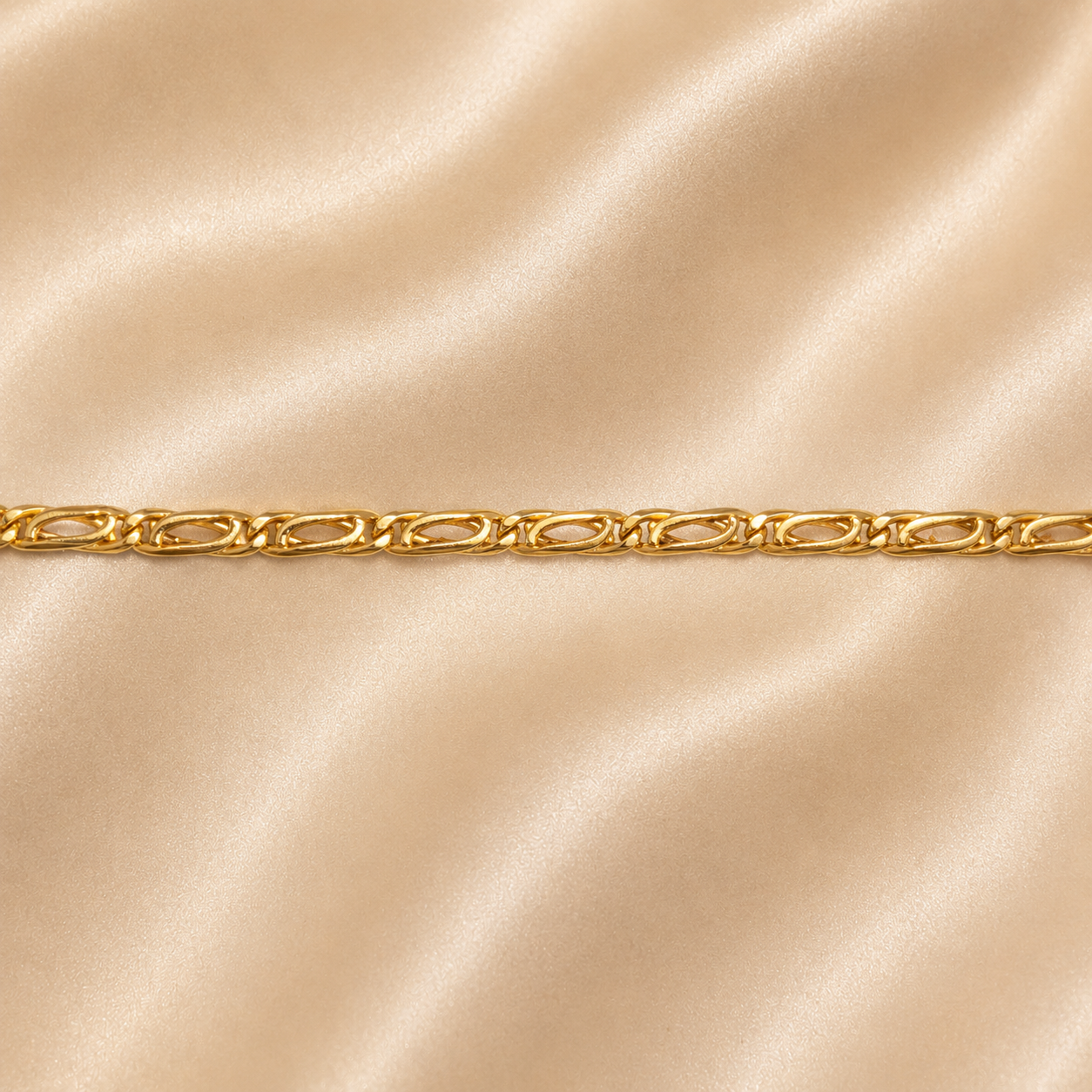 19.2K Portuguese Gold | Link Bracelet