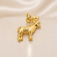 19.2K Portuguese Gold | Moose Charm
