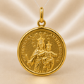 19.2K Portuguese Gold | Nossa Senhora Auxiliadora Pendant