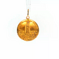 19.2K Portuguese Gold | Nossa Senhora de Fátima Round Pendant (Our Lady of Fátima)