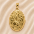 19.2K Portuguese Gold | Oval Locket