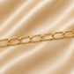 19.2K Portuguese Gold | Rectangular Link Bracelet