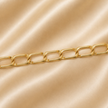 19.2K Portuguese Gold | Rectangular Link Bracelet
