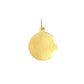19.2K Portuguese Gold Round Lca De Filha (Daughter Charm Large Back