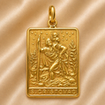 19.2K Portuguese Gold | S. Cristovao Pendant