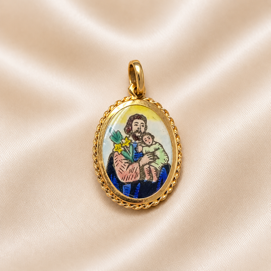 19.2K Portuguese Gold | Santo José (Saint Joseph)
