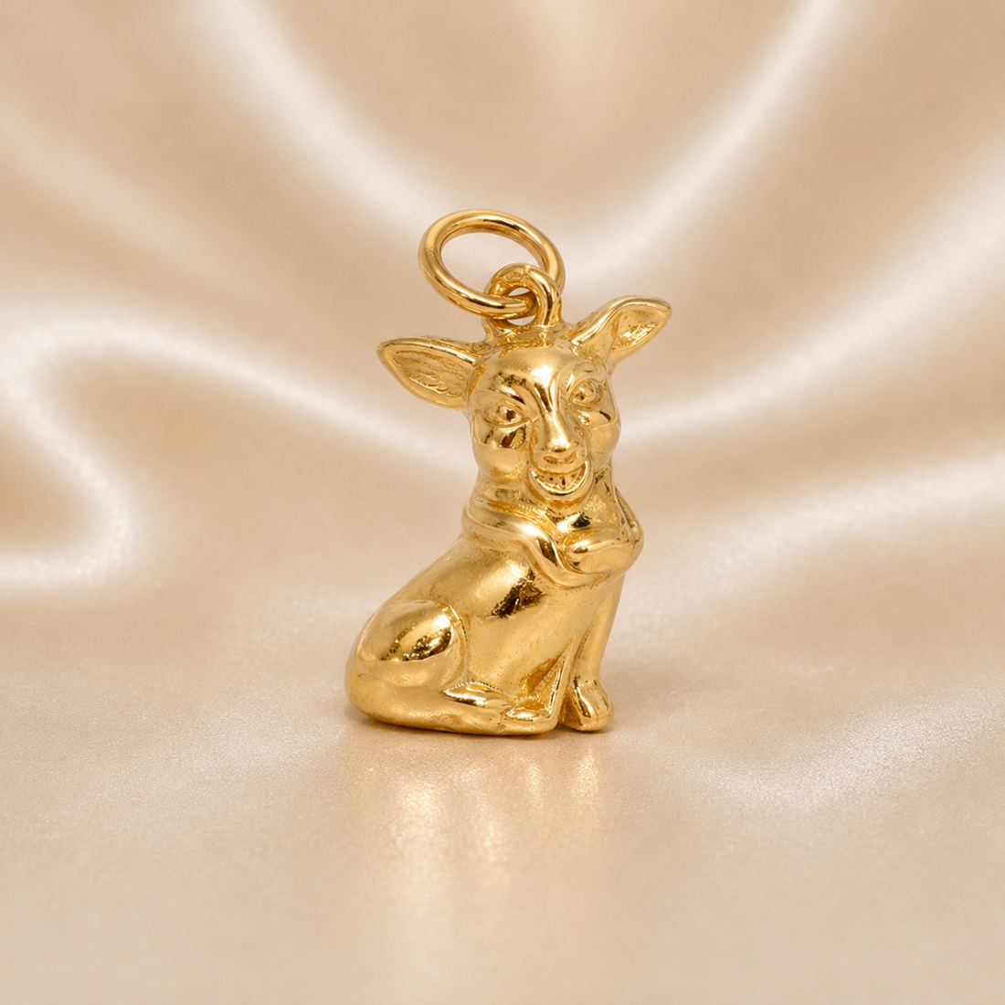 19.2K Portuguese Gold | Small Bunny Charms Bunny Animal Charm