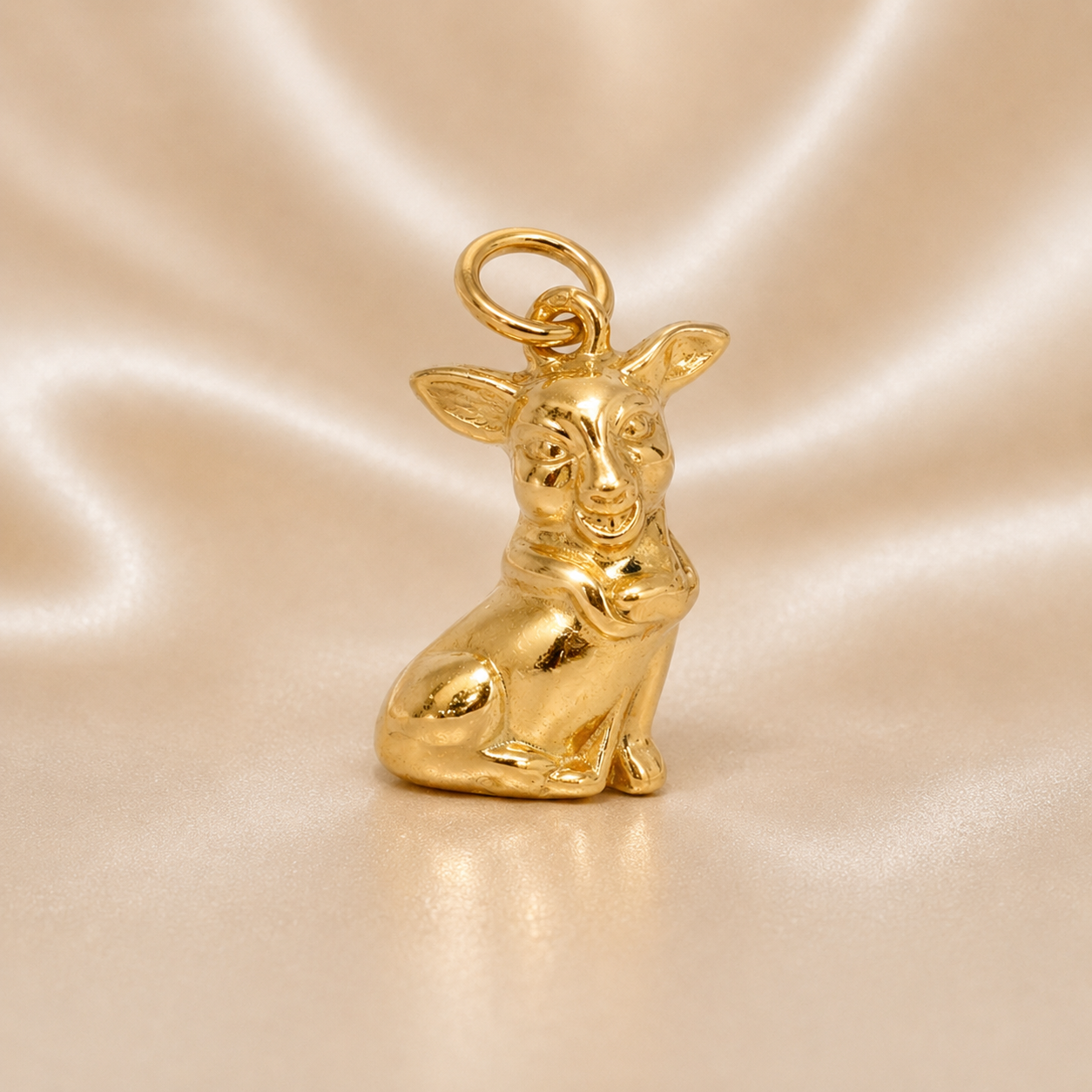 19.2K Portuguese Gold | Small Bunny Charms Bunny Animal Charm