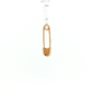 19.2K Portuguese Gold | Small Gold Safety Pin Charm