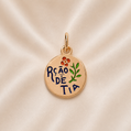 19.2K Portuguese Gold | Small Rcao  De Tia (aunt) Charm
