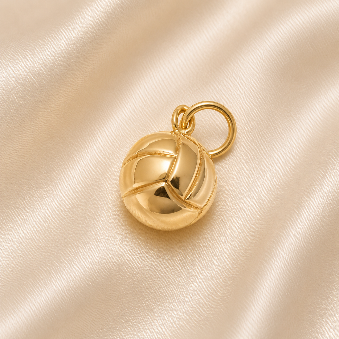 19.2K Portuguese Gold | Soccer Ball Charm