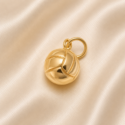 19.2K Portuguese Gold | Soccer Ball Charm