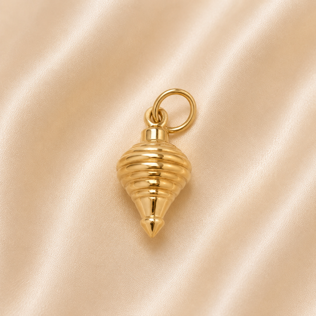19.2K Portuguese Gold | Spinning Top Charm