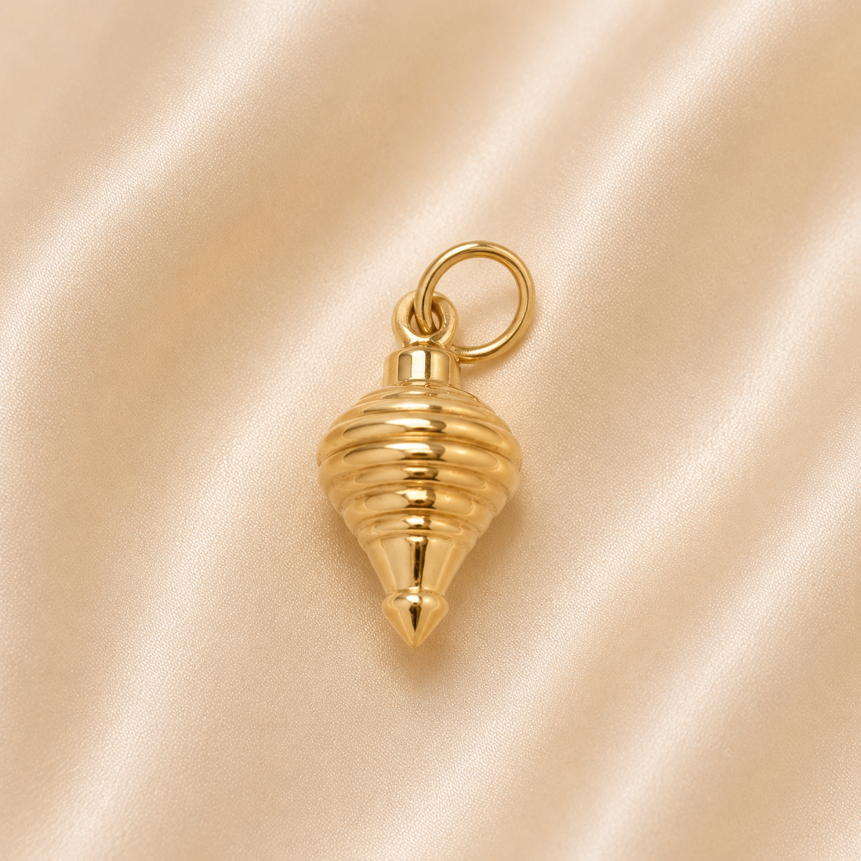 19.2K Portuguese Gold | Spinning Top Charm