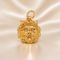 19.2K Portuguese Gold | Tiger Charm Tiger Animal pendant charm portugal gifting 