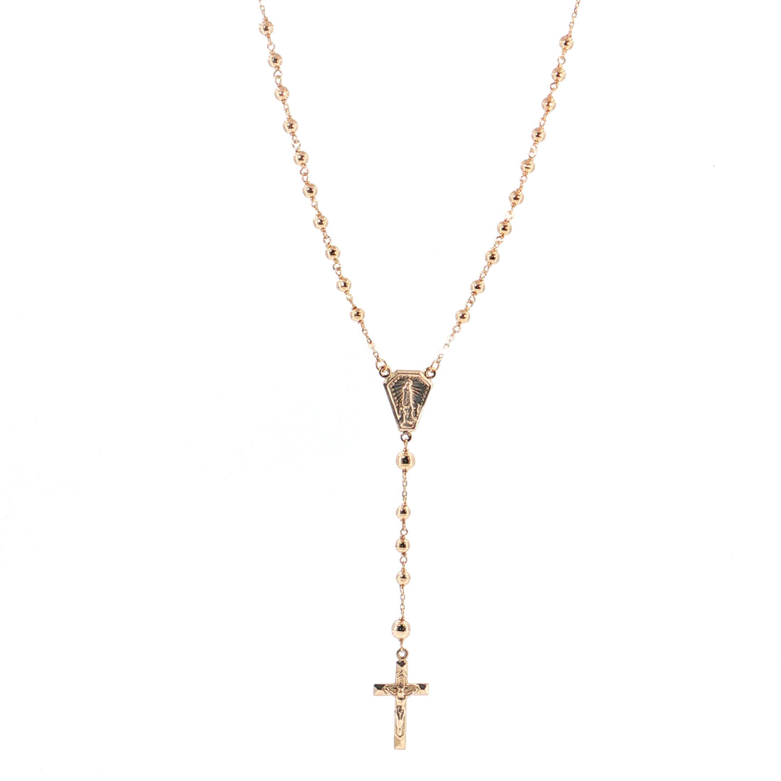 19.2K Portuguese Gold | Traditional Rosary Necklace