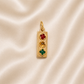 19.2K Portuguese Gold | Traffic Light Charm