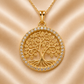 19.2K Portuguese Gold | Tree of Life Pendant