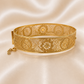 19.2K Portuguese Gold | Vintage Filigree Bangle Bracelet