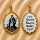 19.2K Portuguese Gold | Vintage Saint Philomena Pendant