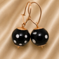 19.2K Portuguese Gold | YG Conta de Olho Dangle Earrings
