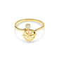 Ocean | Deep Blue 14K Gold Lab Diamond Compass Ring
