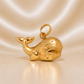 19.2K Portuguese Gold | Whale Charm