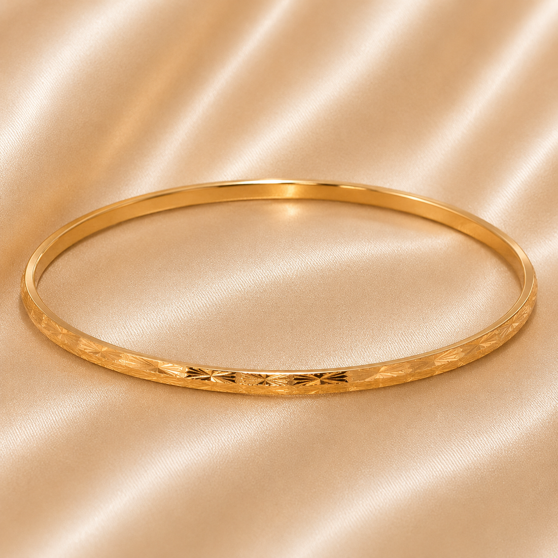 22K Gold | Bangle 4mm