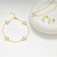 Ocean | Deep Blue 14K Gold Lab Diamond Mini Turtle Necklace