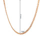 19.2K Portuguese Gold | 22" 2.5mm Solid Freeze Chain