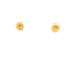 19.2K Portuguese Gold | Spiral Dome Stud Earrings
