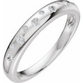 14K Gold | Lab Diamond Wedding Anniversary Band